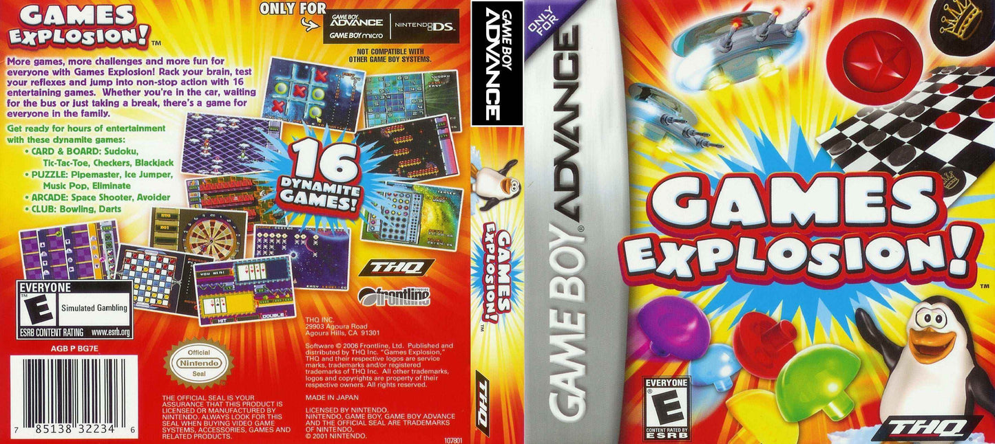 Games Explosion Cover Art - WOI Solutions