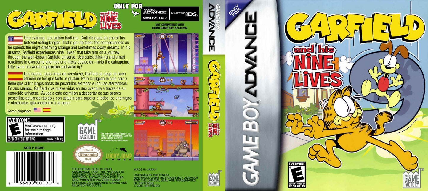 Garfield And His Nine Lives Cover Art - WOI Solutions