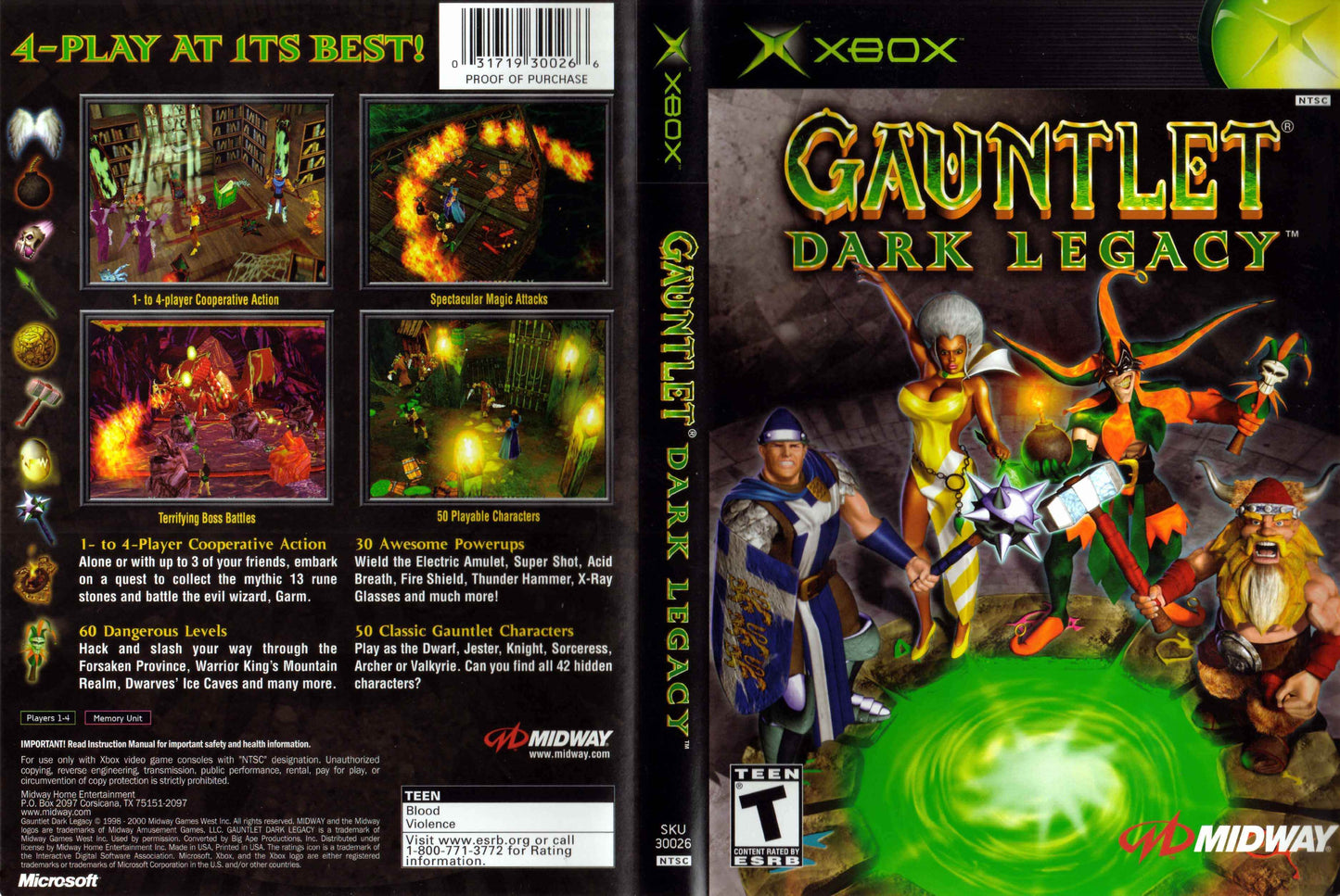 Gauntlet Dark Legacy Cover Art - WOI Solutions