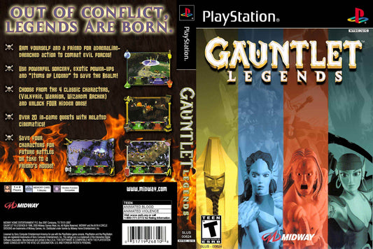 Gauntlet Legends Cover Art - WOI Solutions