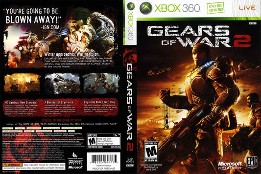 Gears of War 2 Cover Art - WOI Solutions