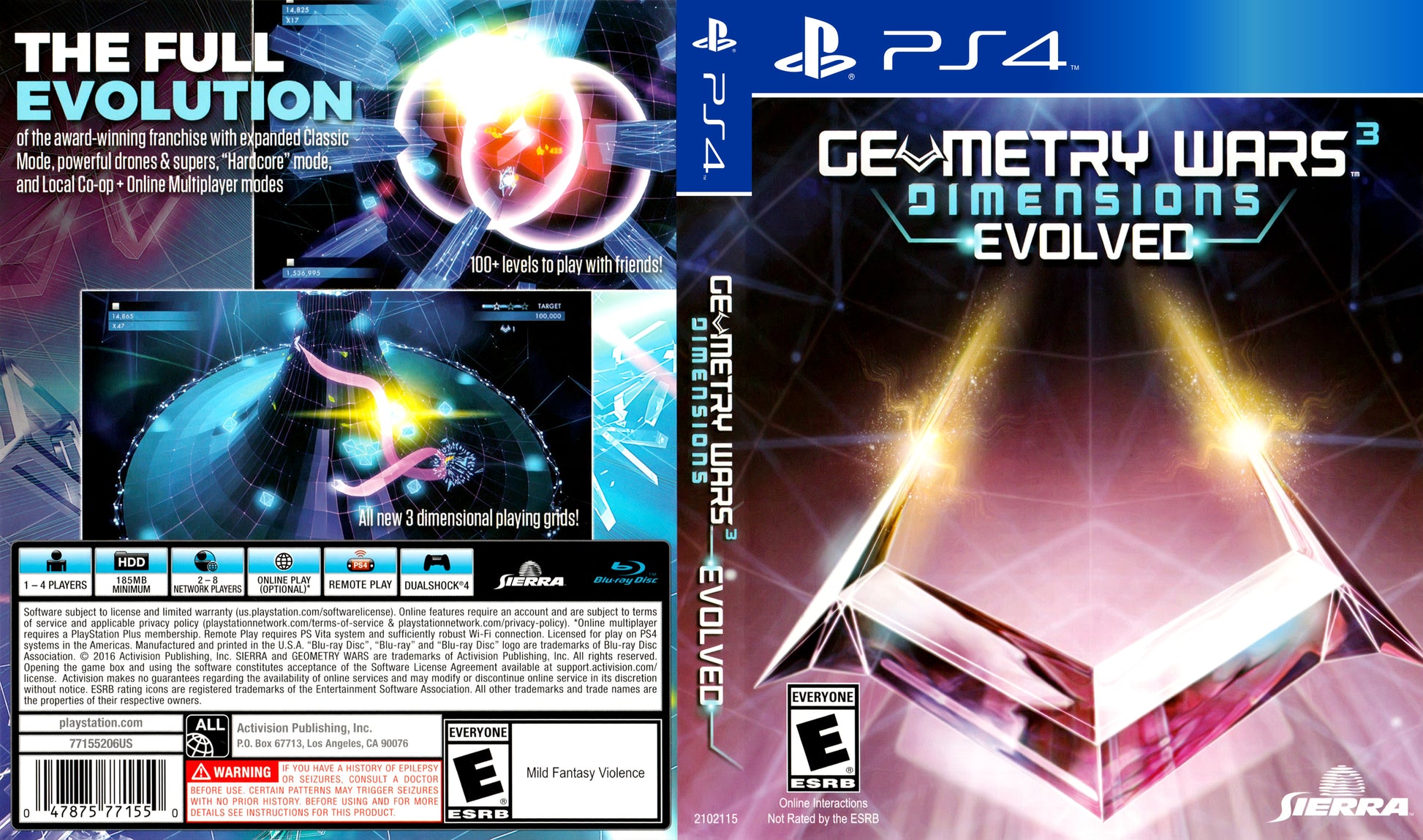 Geometry Wars 3 Dimensions Evolved