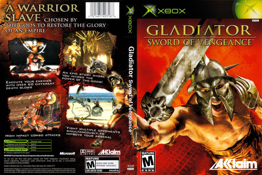 Gladiator Sword of Vengeance Cover Art - WOI Solutions