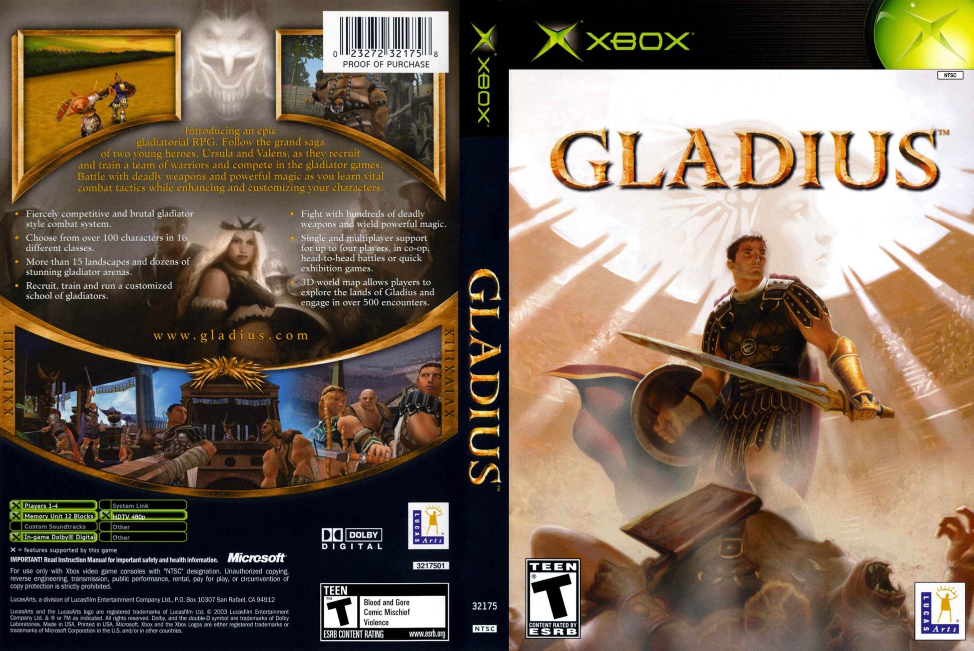 Gladius Cover Art - WOI Solutions