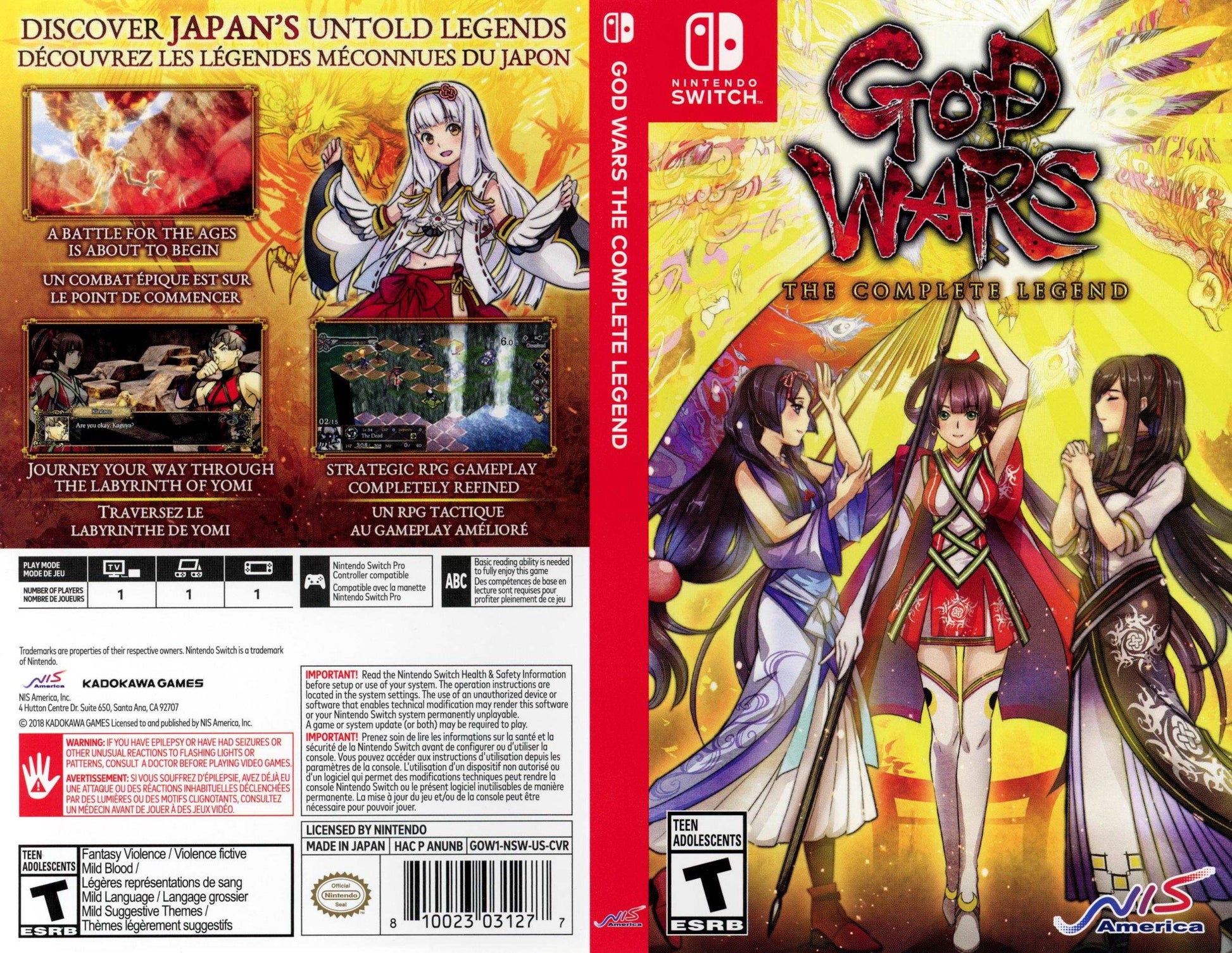 God Wars The Complete Legend