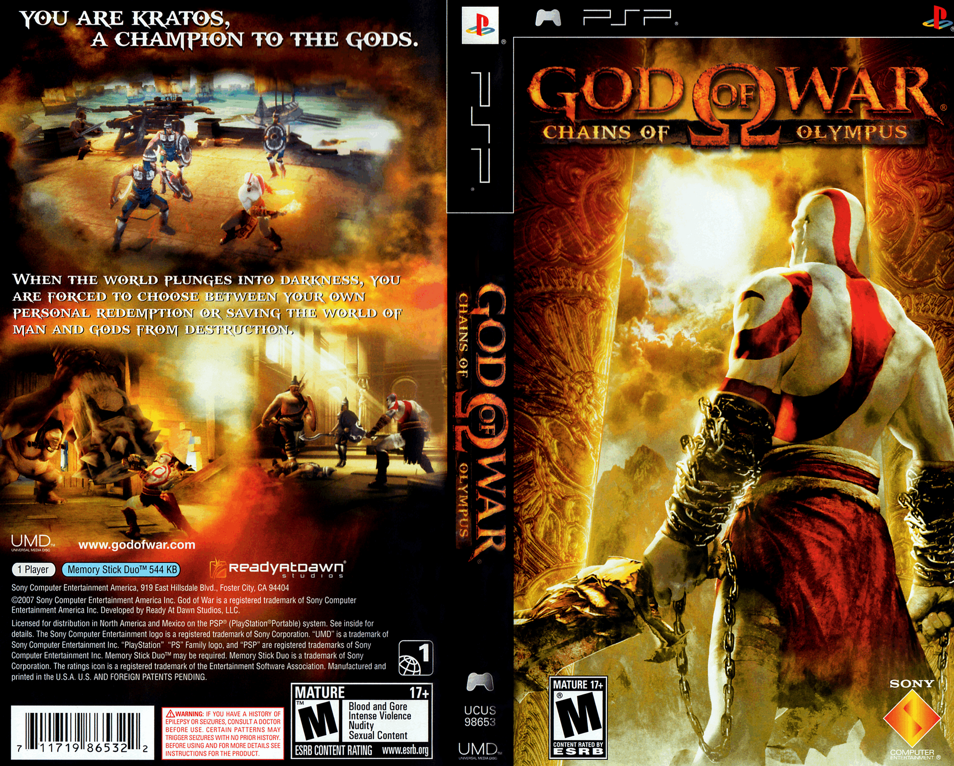 God of War Chains of Olympus