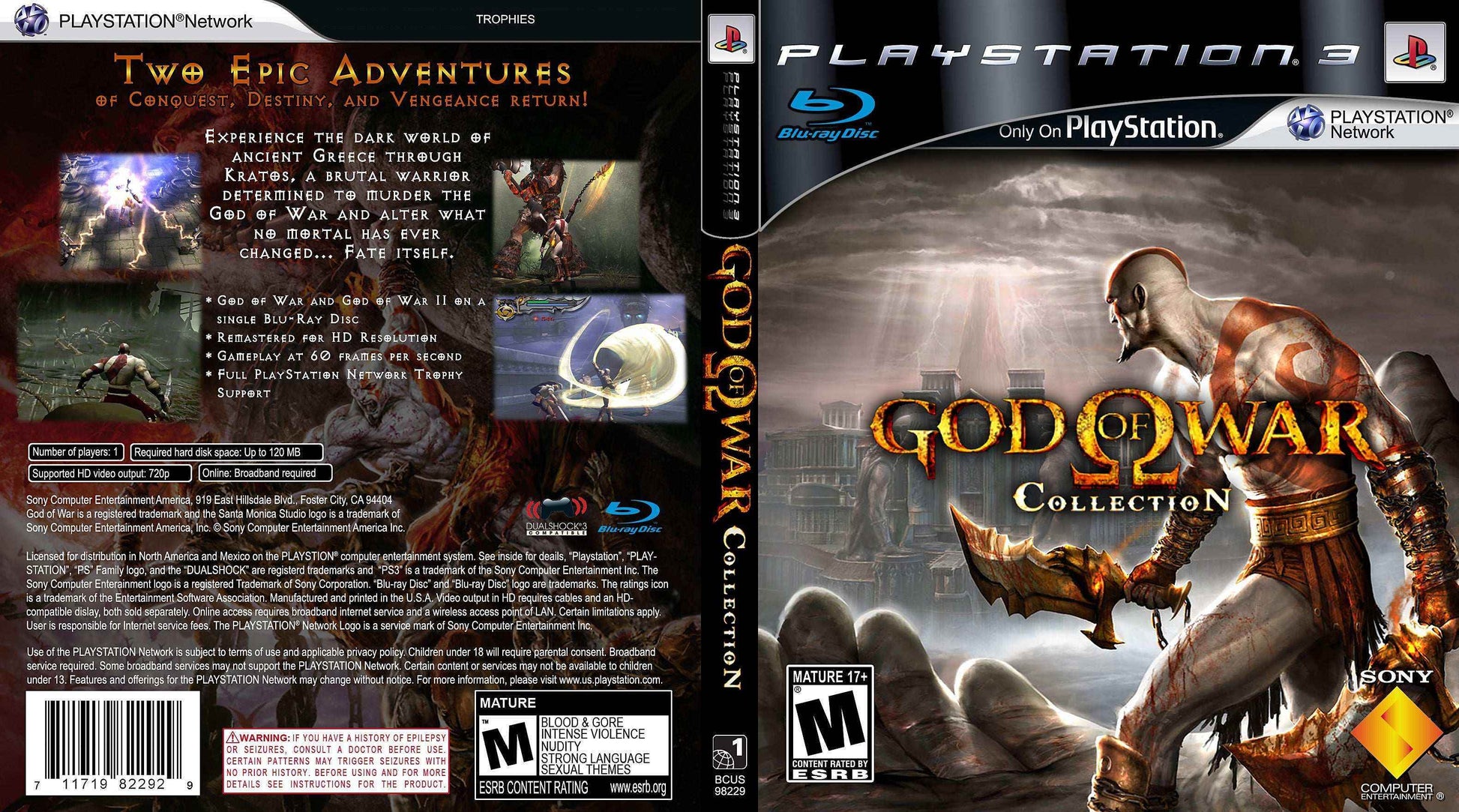 God of War Collection Cover Art - WOI Solutions