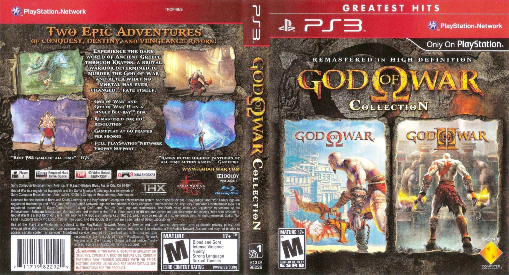 God of War Collection Cover Art - WOI Solutions
