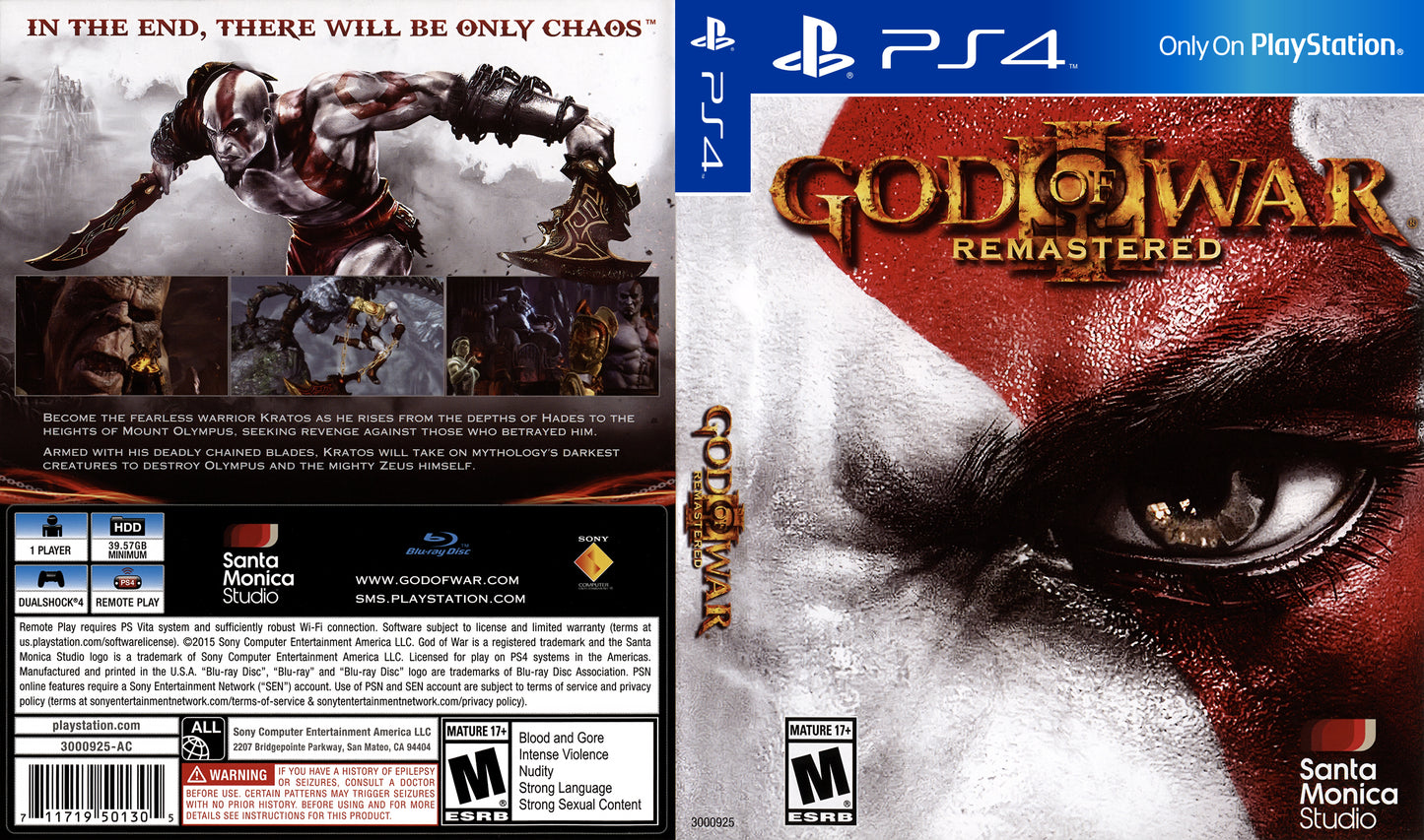 God of War III Remastered