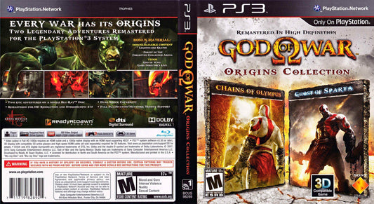 God of War Origins Collection Cover Art - WOI Solutions