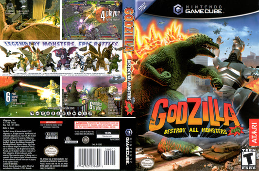 Godzilla Destroy All Monsters Melee