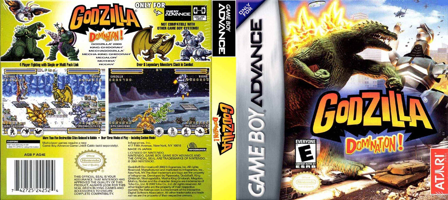 Godzilla Domination Cover Art - WOI Solutions