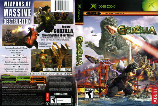 Godzilla Save the Earth Cover Art - WOI Solutions