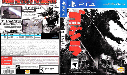 Godzilla The Game Cover Art - WOI Solutions