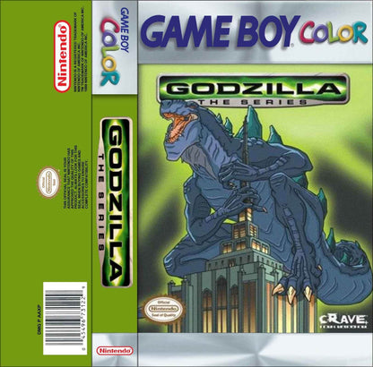 Godzilla The Series Cover Art - WOI Solutions