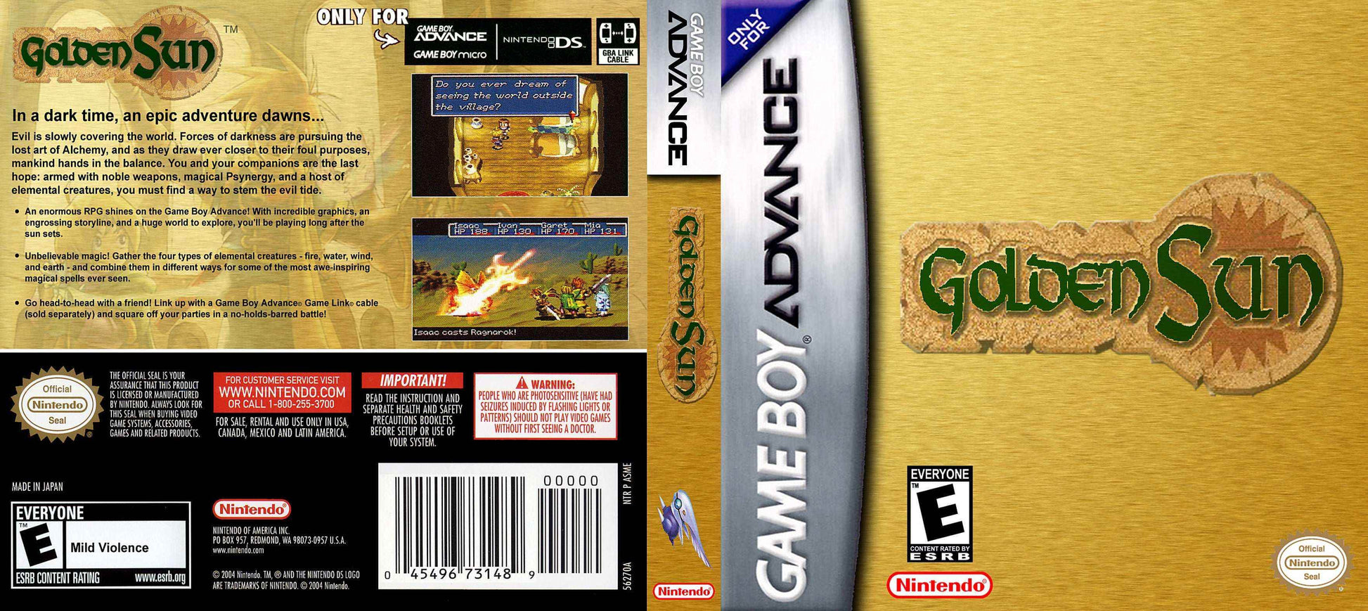 Golden Sun Cover Art - WOI Solutions