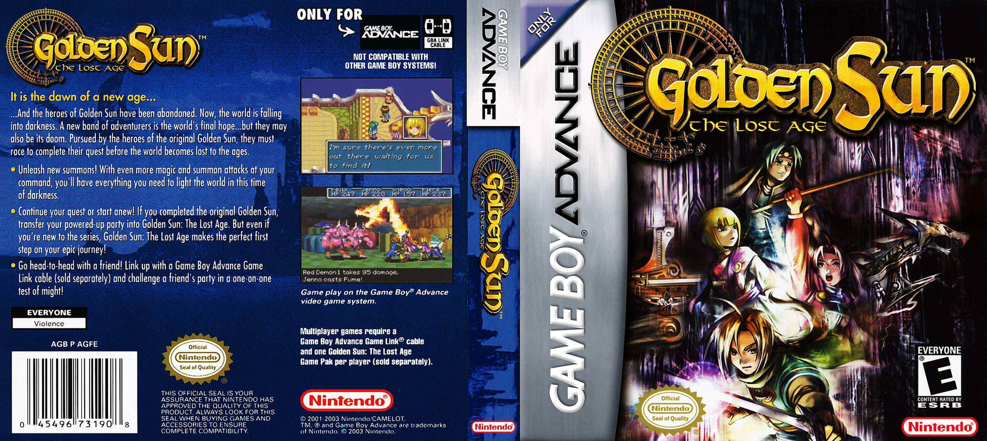 Golden Sun The Lost Age Cover Art - WOI Solutions