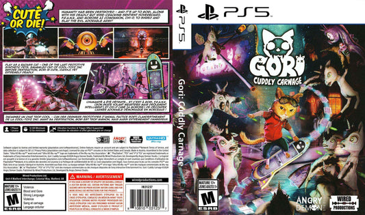 Gori - Cuddly Carnage Cover Art - WOI Solutions