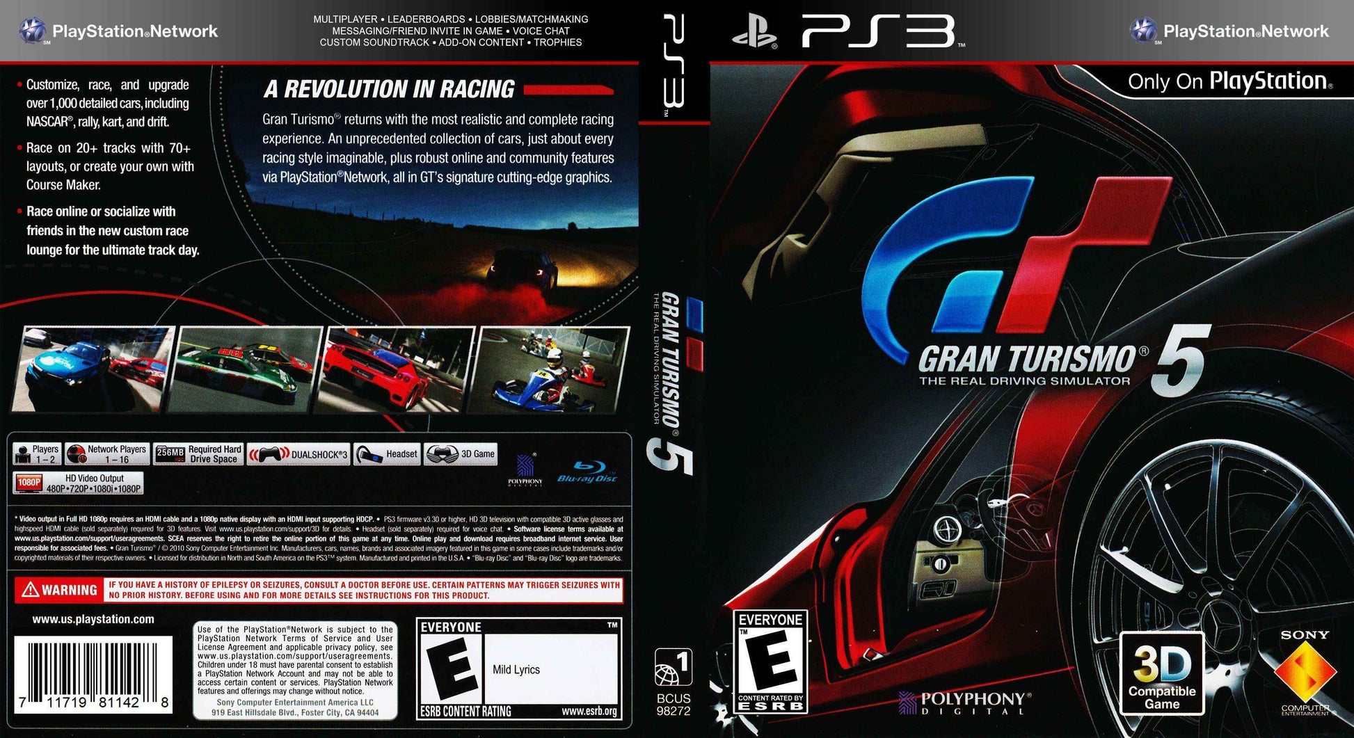 Gran Turismo 5 Cover Art - WOI Solutions