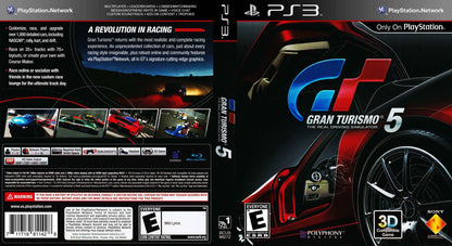 Gran Turismo 5 Cover Art - WOI Solutions