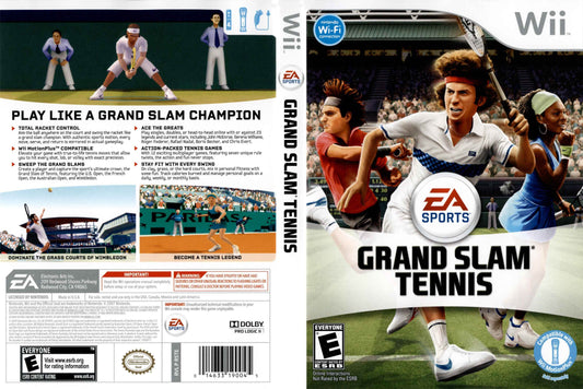 Grand Slam Tennis Cover Art - WOI Solutions