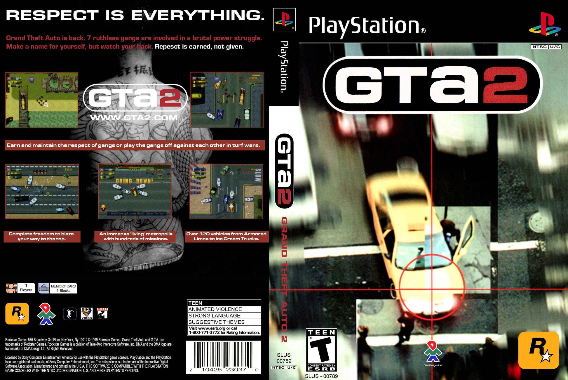 Grand Theft Auto 2 Cover Art - WOI Solutions
