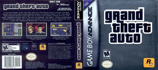 Grand Theft Auto Advance Cover Art - WOI Solutions