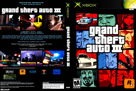 Grand Theft Auto III Cover Art - WOI Solutions