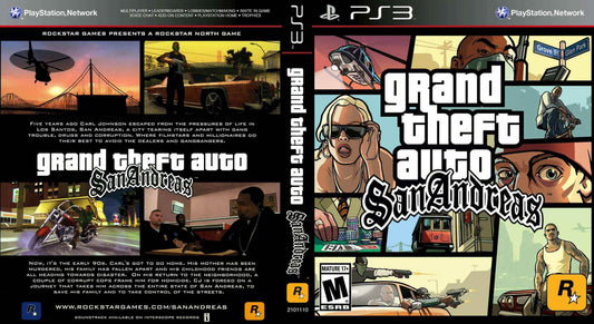 Grand Theft Auto San Andreas Cover Art - WOI Solutions