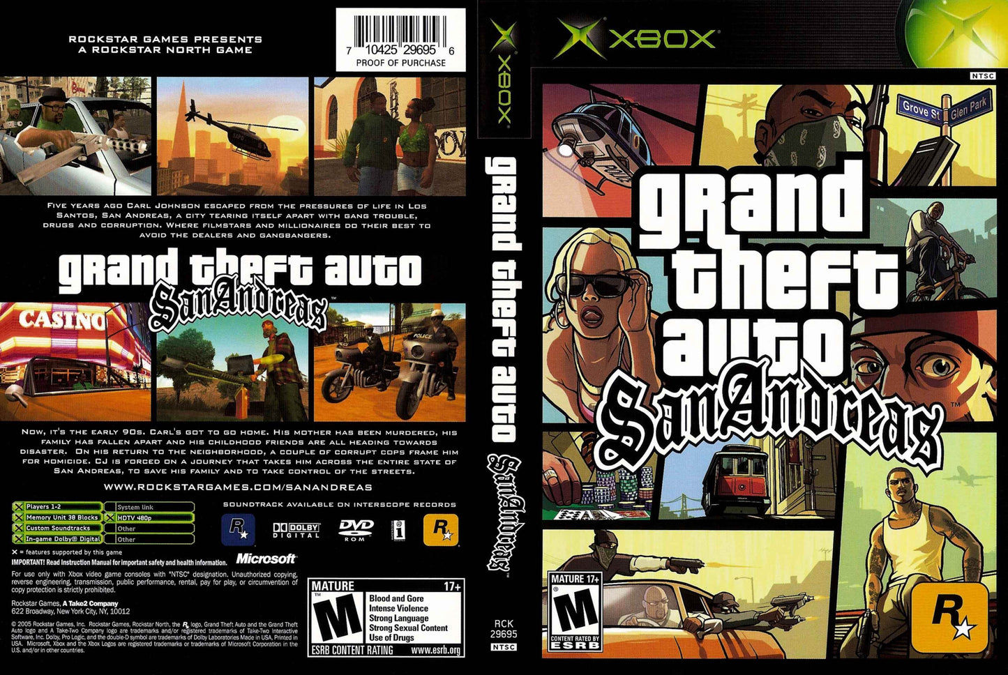 Grand Theft Auto San Andreas Cover Art - WOI Solutions