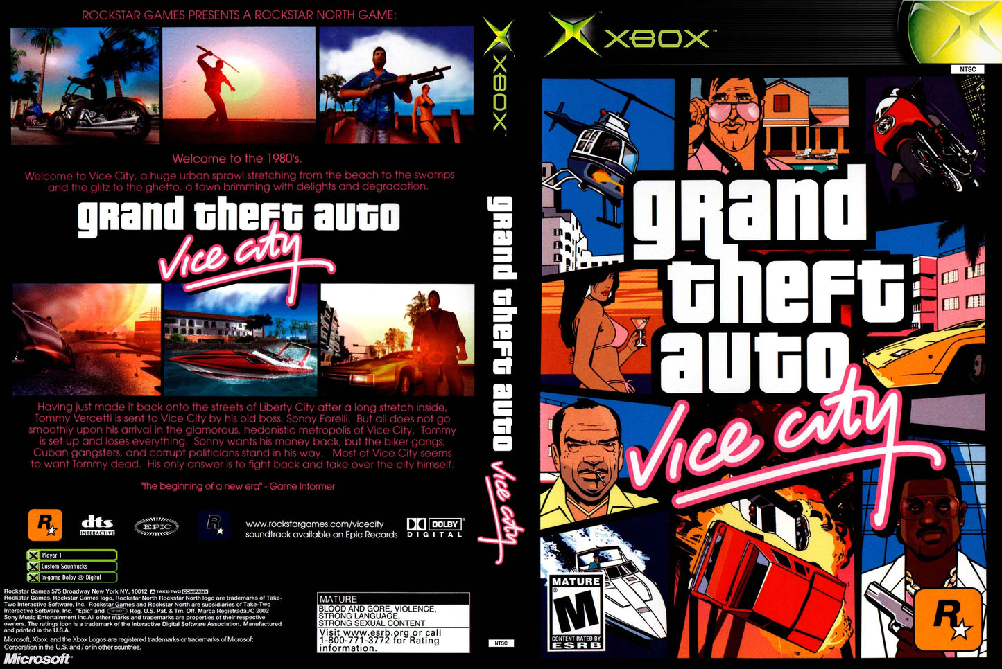 Grand Theft Auto Vice City Cover Art - WOI Solutions
