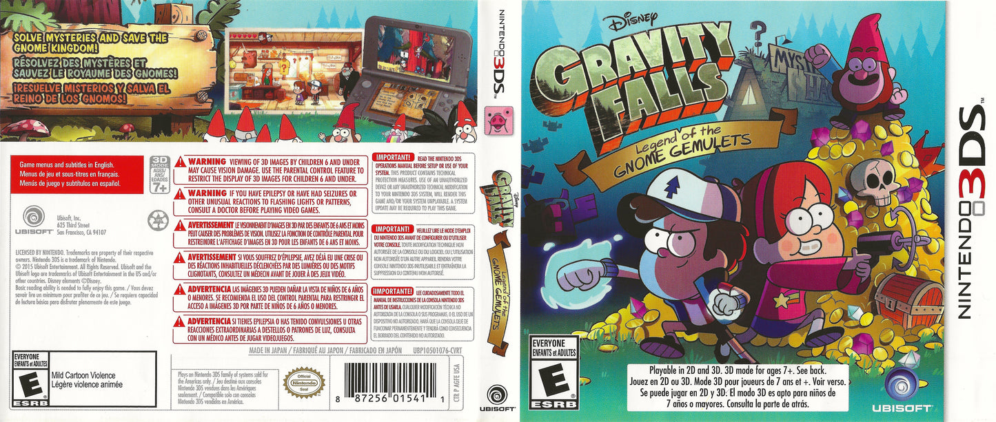 Gravity Falls Legend of the Gnome Gemulets