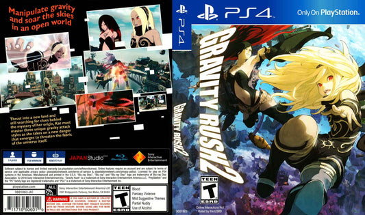 Gravity Rush 2 Cover Art - WOI Solutions
