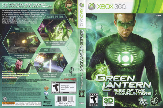 Green Lantern Rise of the Manhunters Cover Art - WOI Solutions
