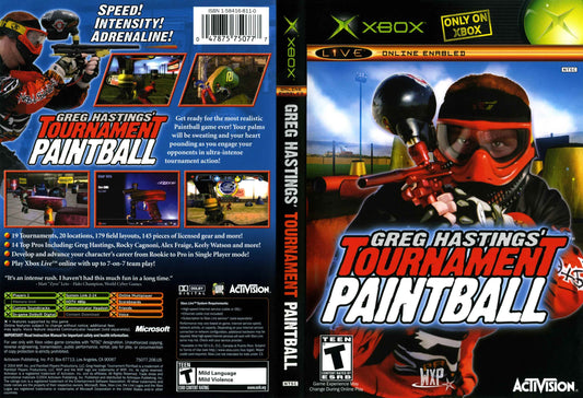Greg Hastings' Tournament Paintball Cover Art - WOI Solutions