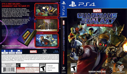 Guardians of the Galaxy The Telltale Series Cover Art - WOI Solutions