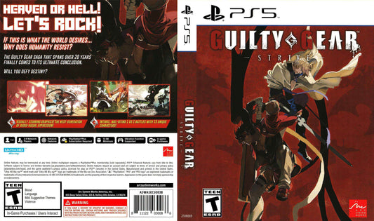 Guilty Gear -Strive Cover Art - WOI Solutions