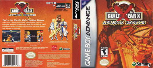 Guilty Gear X Advance Edition Cover Art - WOI Solutions