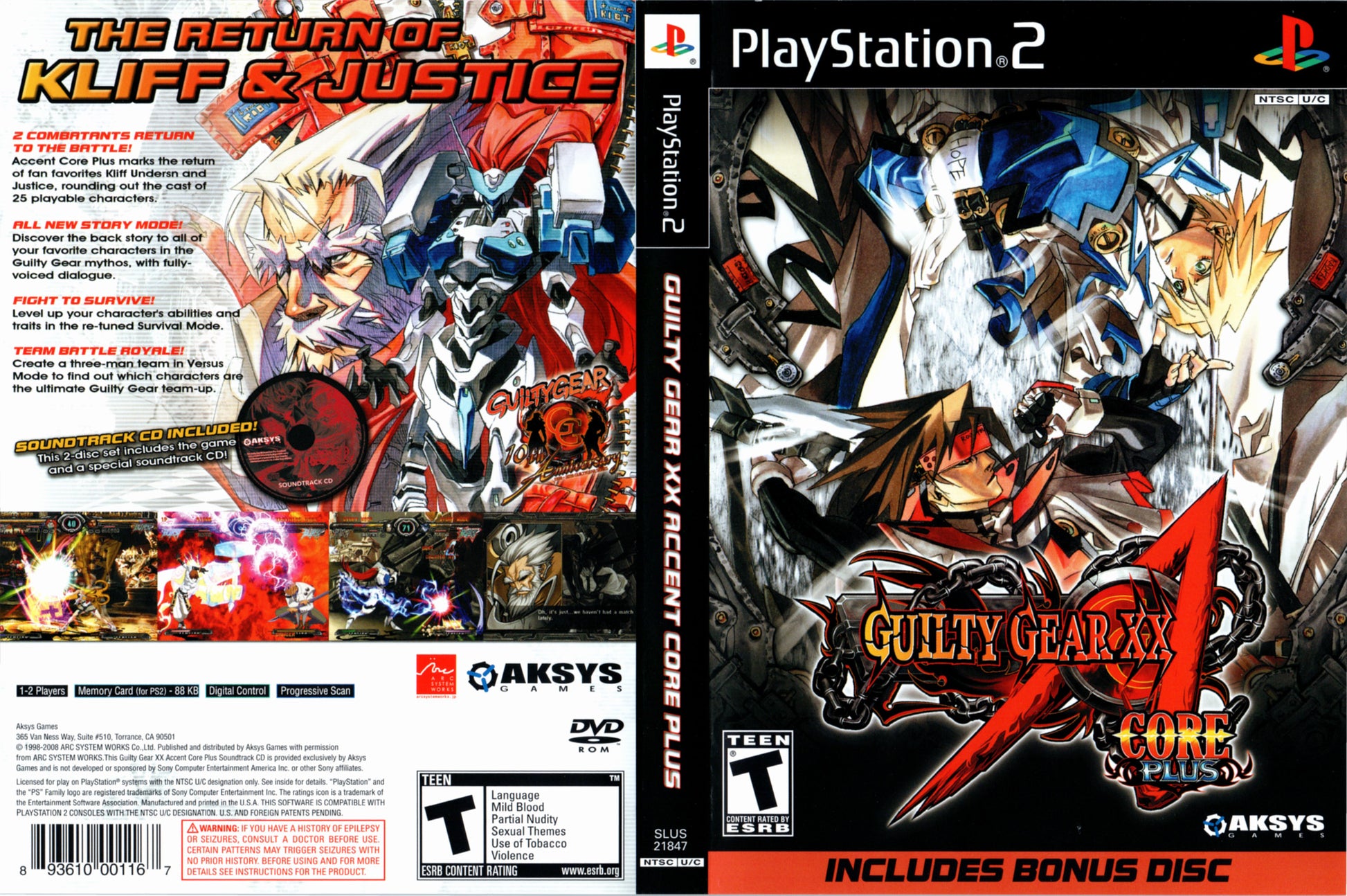 Guilty Gear XX Accent Core Plus