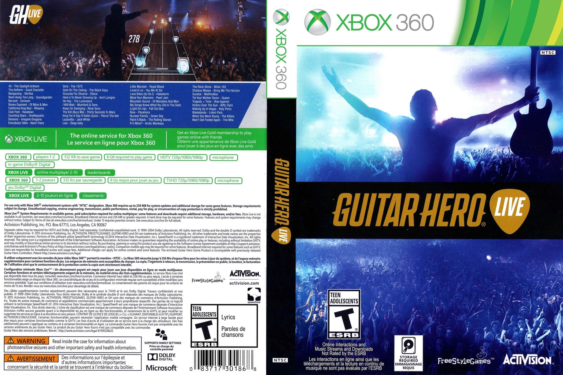 Guitar Hero Live Cover Art - WOI Solutions