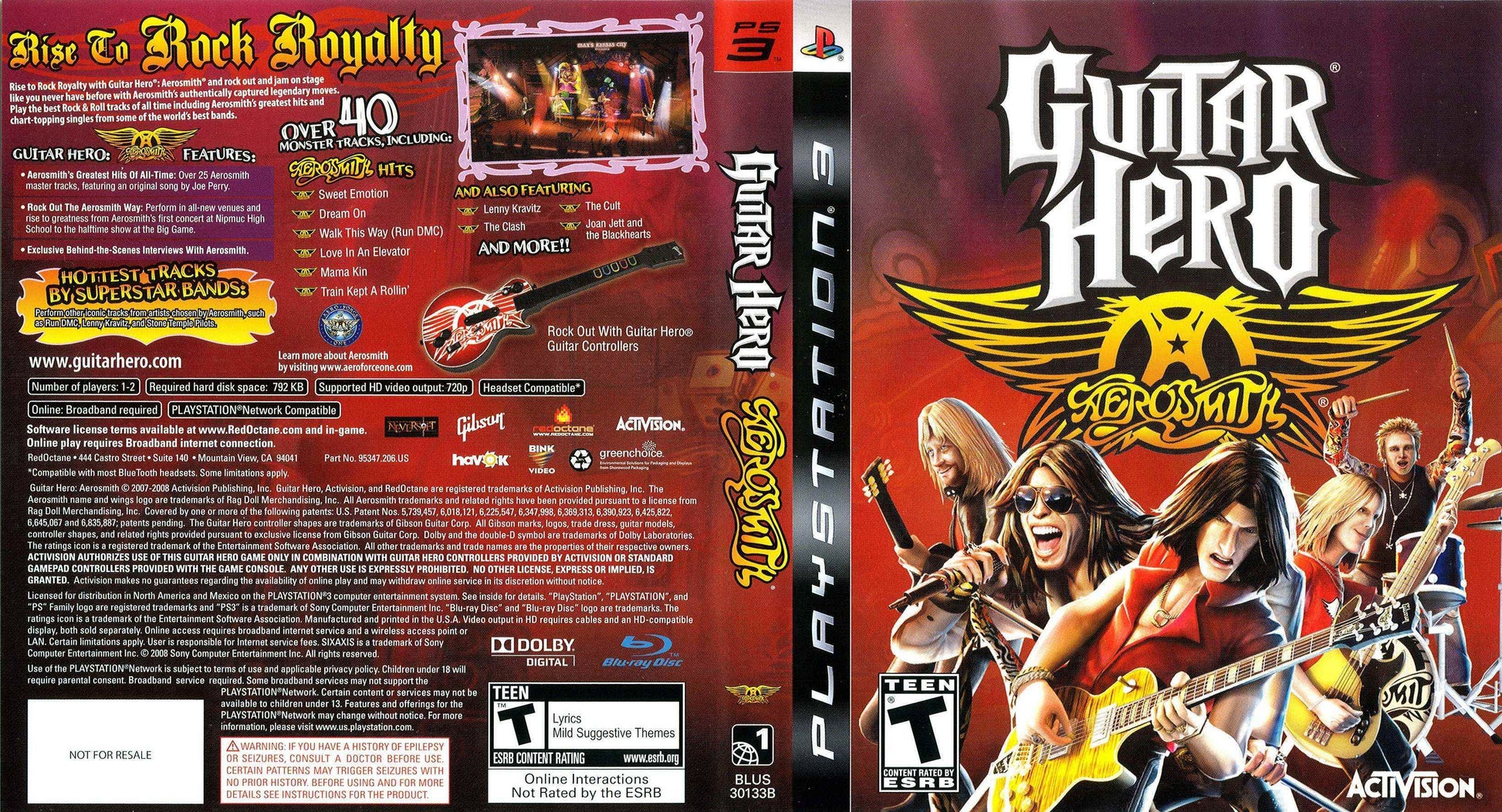 Guitar Hero - Aerosmith Cover Art - WOI Solutions