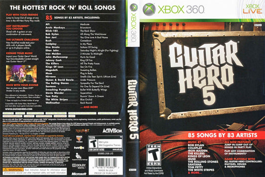 Guitar Hero 5 Cover Art - WOI Solutions