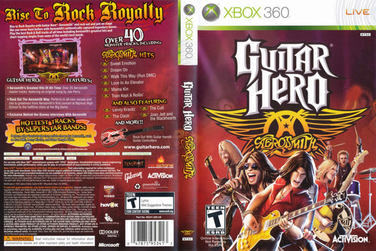 Guitar Hero Aerosmith Cover Art - WOI Solutions