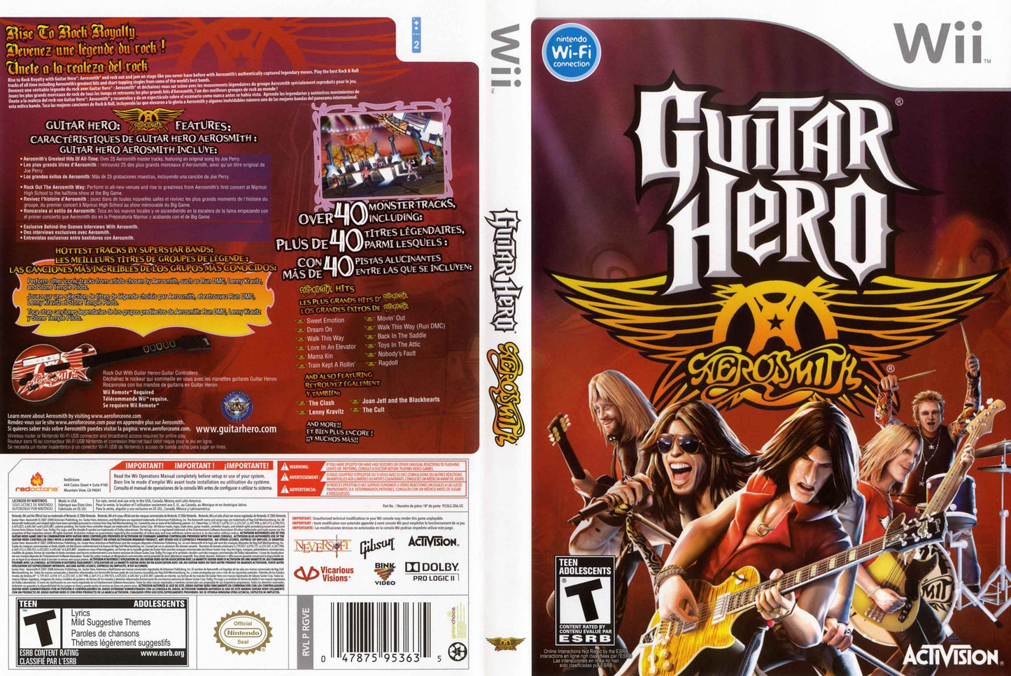 Guitar Hero Aerosmith Cover Art - WOI Solutions