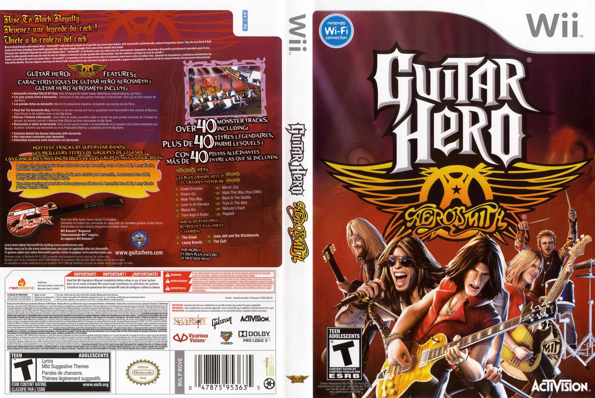 Guitar Hero Aerosmith Cover Art - WOI Solutions