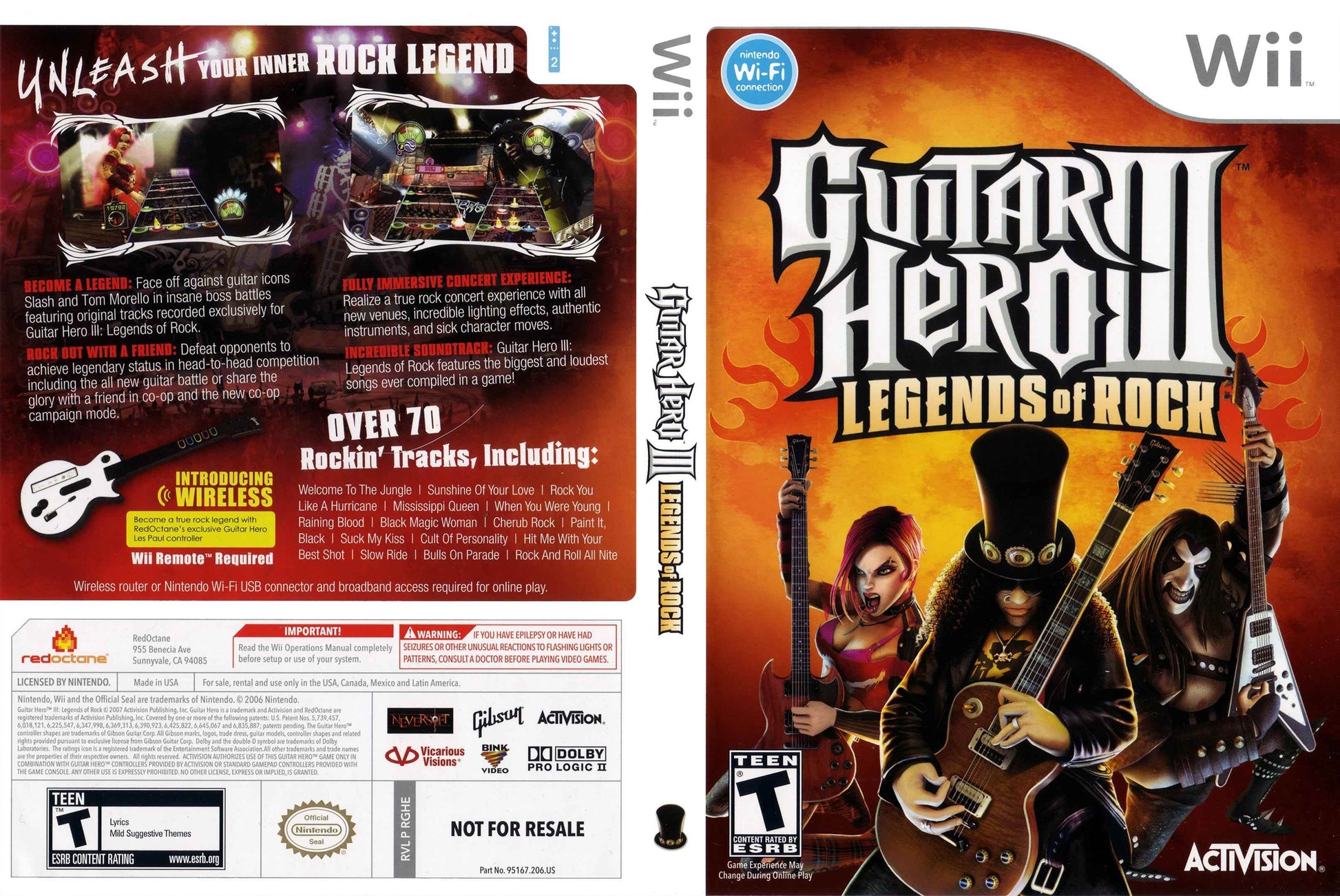 Guitar Hero III Legends of Rock Cover Art - WOI Solutions