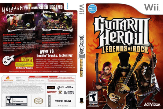 Guitar Hero III Legends of Rock Cover Art - WOI Solutions