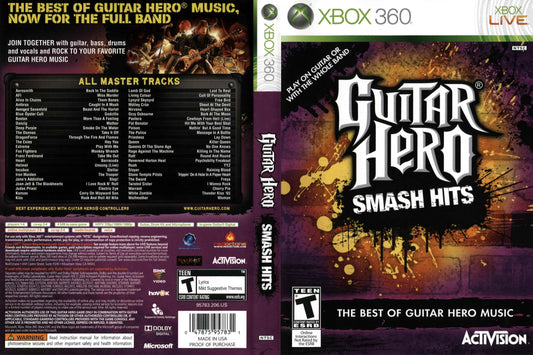 Guitar Hero Smash Hits Cover Art - WOI Solutions