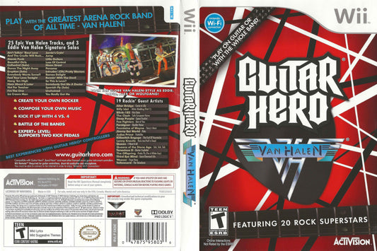 Guitar Hero Van Halen Cover Art - WOI Solutions