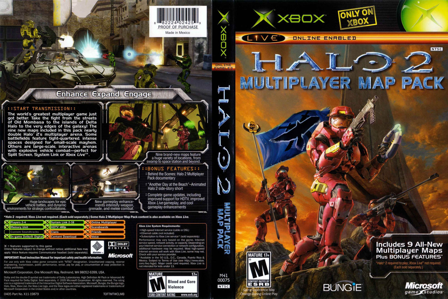 Halo 2 Multiplayer Map Pack Cover Art - WOI Solutions